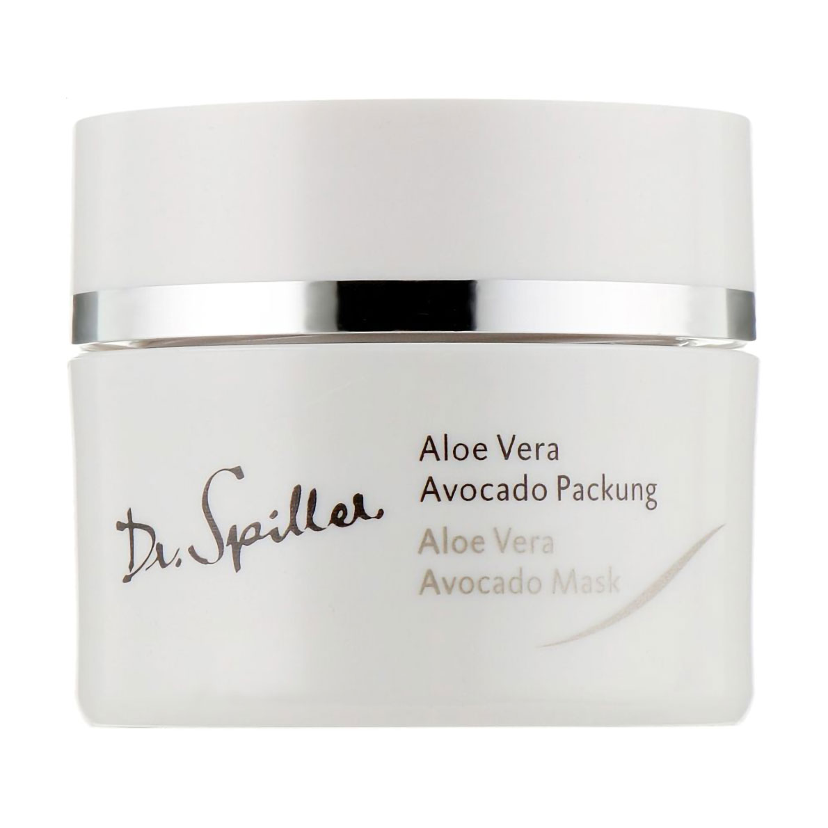 Крем-маска для обличчя Dr. Spiller Aloe Vera Avocado Mask з екстрактами алое вера та авокадо, 50 мл